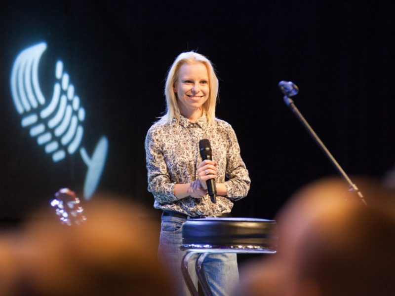 Alicja Janosz w Małej Akademi Piosenki