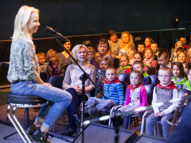 Alicja Janosz w Małej Akademi Piosenki