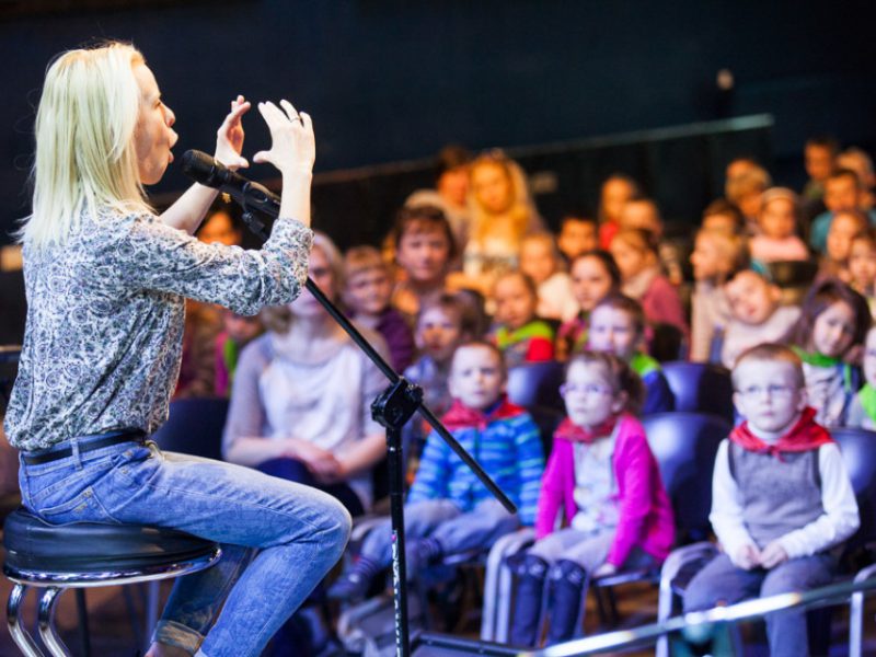 Alicja Janosz w Małej Akademi Piosenki