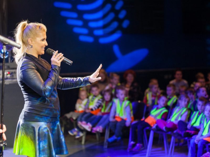 Katarzyna Skrzynecka w Małej Akademii Piosenki