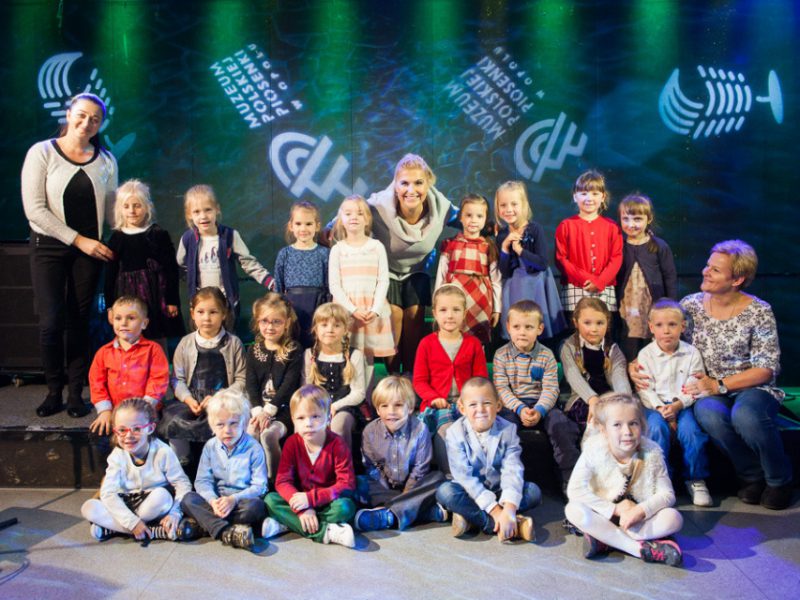 Katarzyna Skrzynecka w Małej Akademii Piosenki