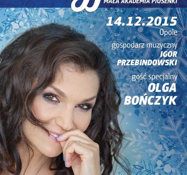Olga Bończyk w Małej Akademii Piosenki