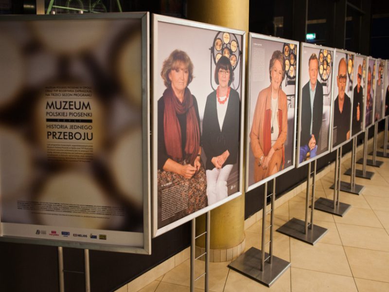 Wystawa "Muzeum Polskiej Piosenki czyli historia jednego przeboju