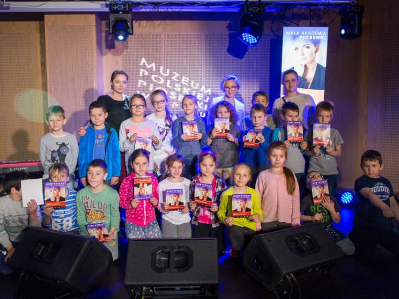 Anna Wyszkoni w Małej Akademii Piosenki