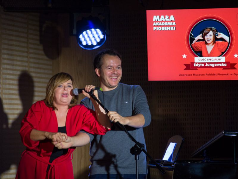 Edyta Jungowska w Małej Akademii Piosenki