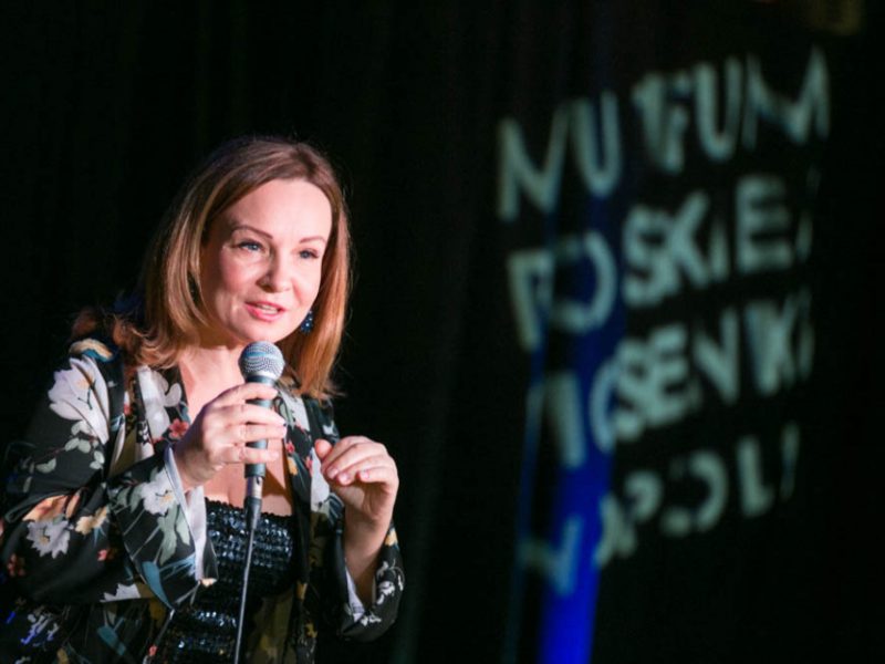 Joanna Lewandowska w Małej Akademii Piosenki, 8.01.2018 r., fot. S. Mielnik