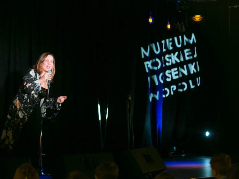 Joanna Lewandowska w Małej Akademii Piosenki, 8.01.2018 r., fot. S. Mielnik