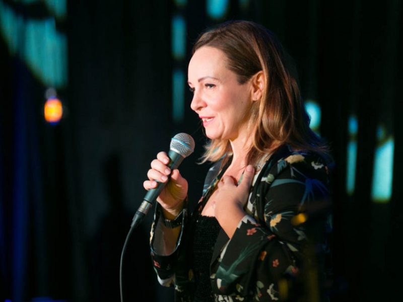Joanna Lewandowska w Małej Akademii Piosenki, 8.01.2018 r., fot. S. Mielnik