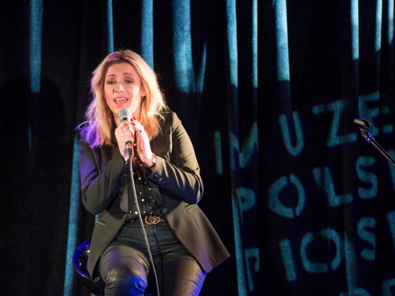 Katarzyna Cerekwicka gościem Małej Akademii Piosenki, 26.02.2018. Fot. S. Mielnik