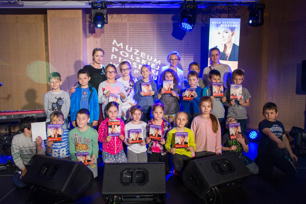 Katarzyna Cerekwicka w Małej Akademii Piosenki