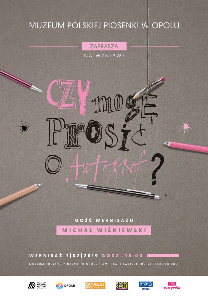 Zapraszamy na otwarcie wystawy "Czy mogę prosić o autograf?"