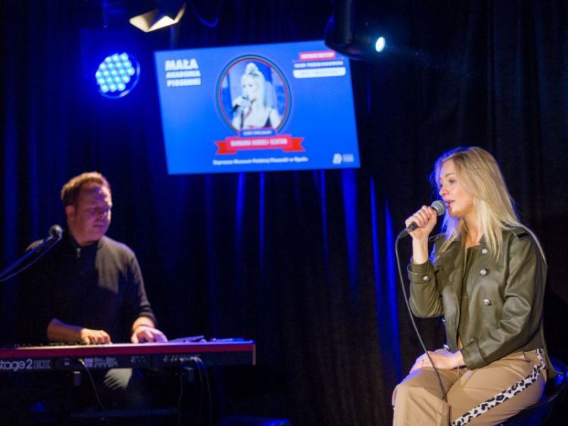 Barbara Kurdej-Szatan w Małej Akademii Piosenki