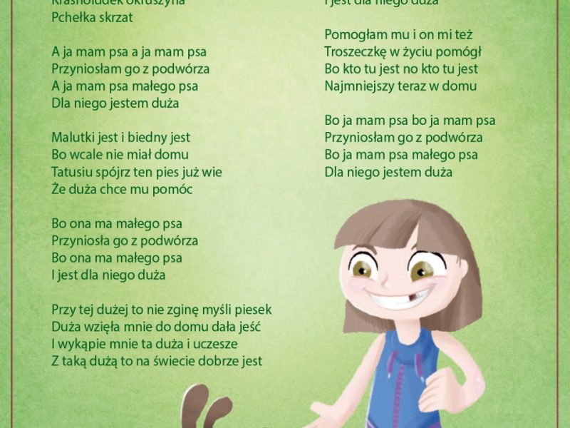7. A ja mam psa
