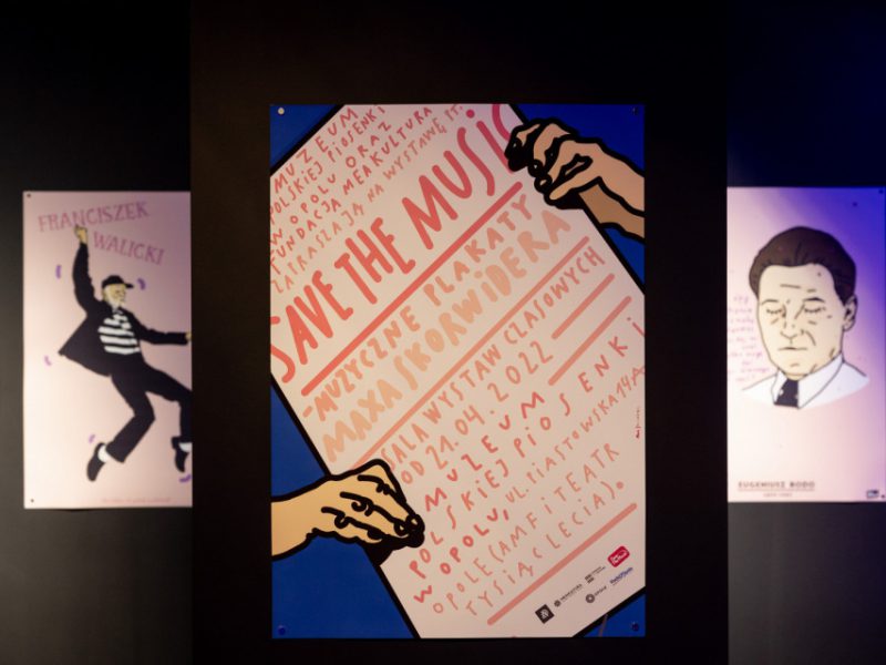 Save the Music – muzyczne plakaty Maxa Skorwidera