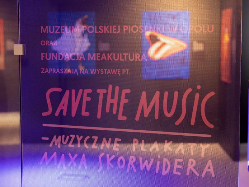 Save the Music – muzyczne plakaty Maxa Skorwidera