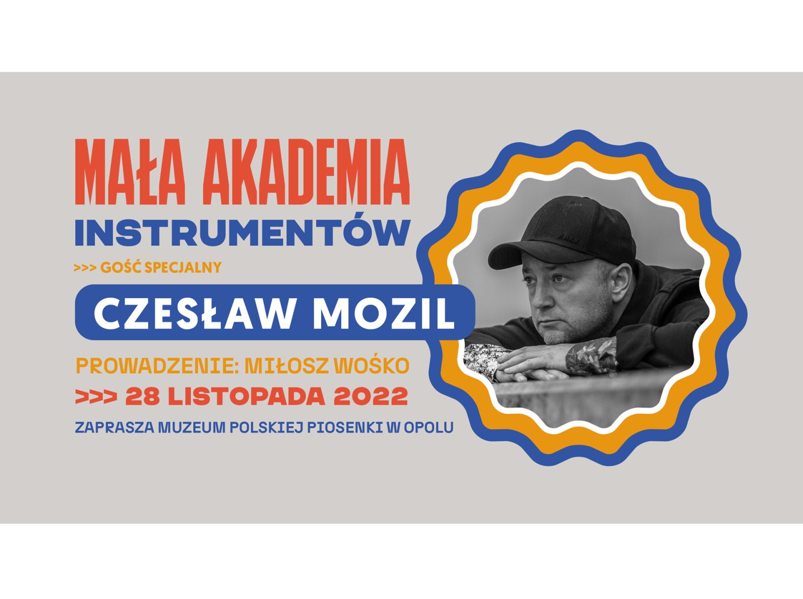Czesław Mozil w Małej Akademii Instrumentów