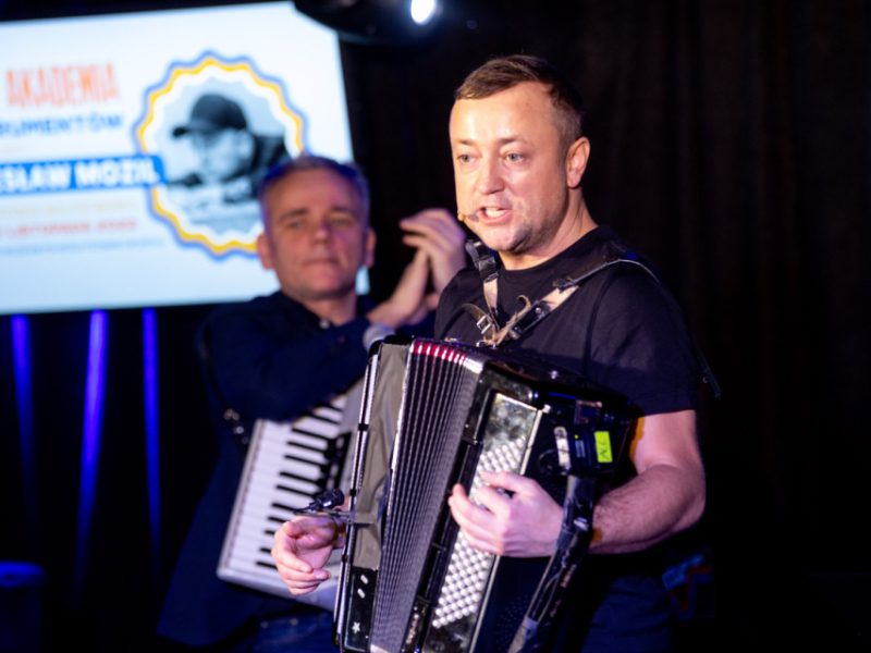 Czesław Mozil w MAI, fot. S. Mielnik