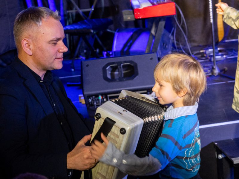 Czesław Mozil w MAI, fot. S. Mielnik