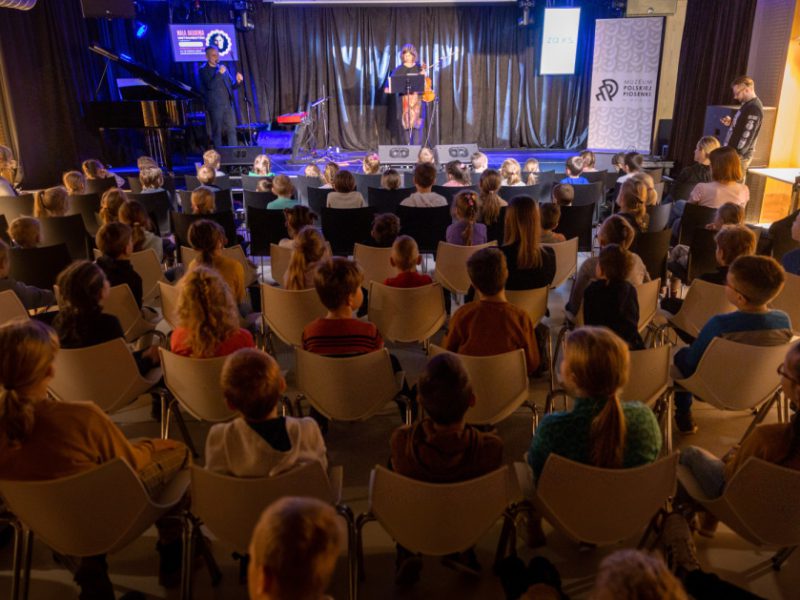 Maria Ołdak w Małej Akademii Instrumentów, fot. S. Mielnik