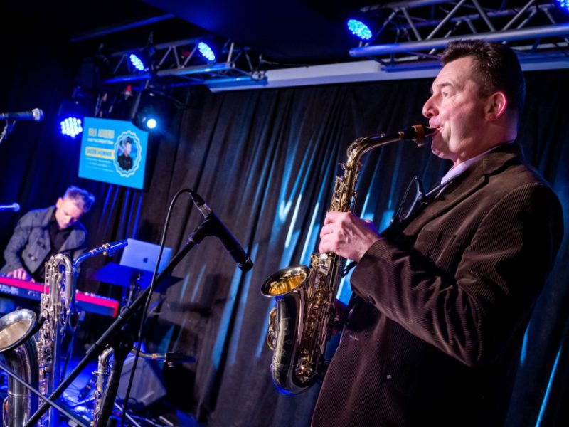 Jacek Hornik w Małej Akademii Instrumentów, fot. M. Grocholski