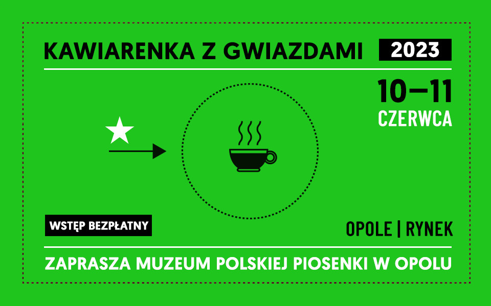 Zapraszamy na Kawiarenki z gwiazdami!