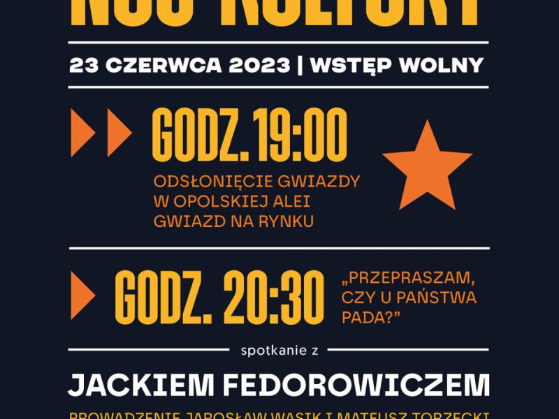 Spotkanie z Jackiem Fedorowiczem