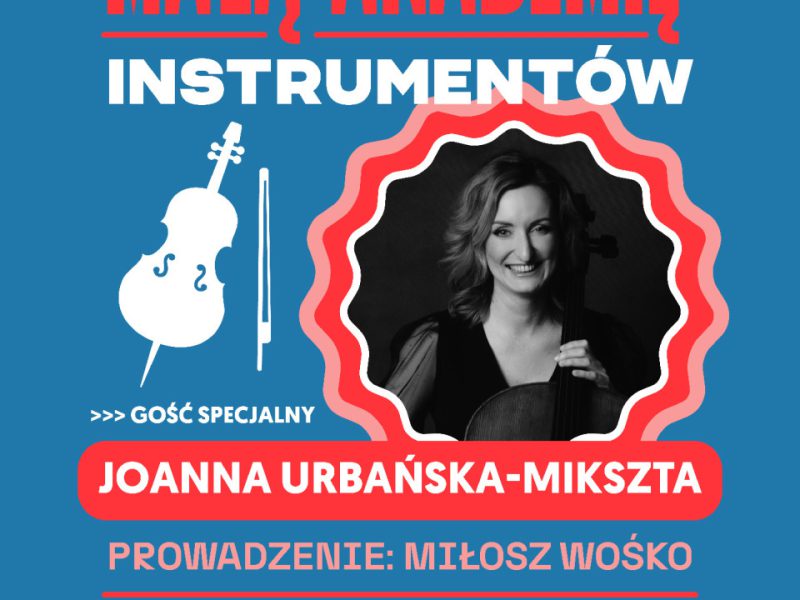 plakat Małej Akademii Instrumentów
