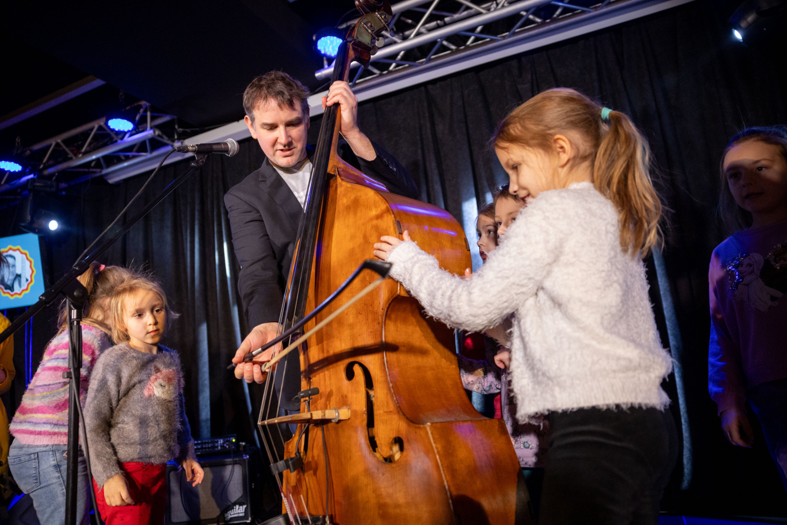 Maciej Szczyciński w Małej Akademii Instrumentów