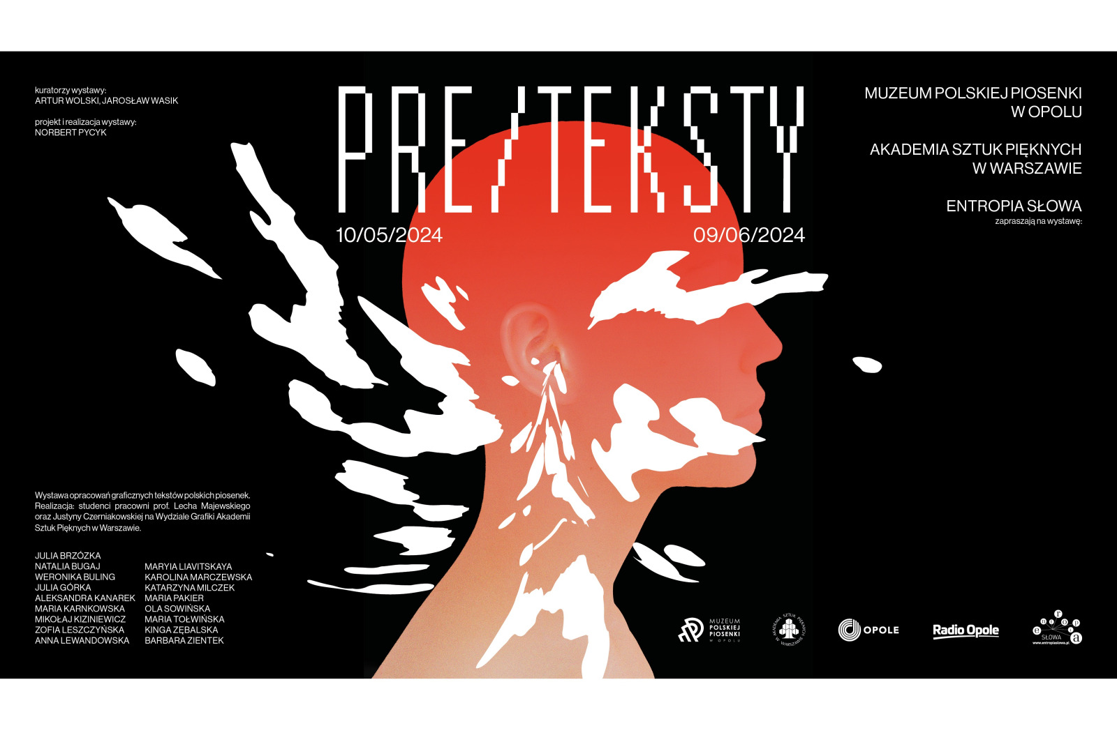 Zapraszamy na wystawę pt. PRE/TEKSTY
