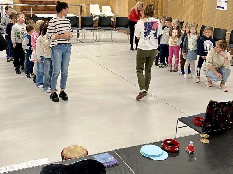 Warsztaty muzyczne "Aktywne słuchowisko" - fotorelacja