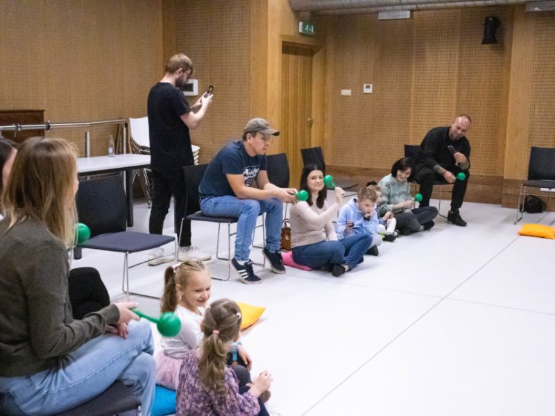 Warsztaty muzyczne "Aktywne słuchowisko" - fotorelacja
