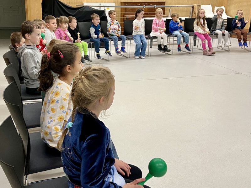Warsztaty muzyczne "Aktywne słuchowisko" - fotorelacja