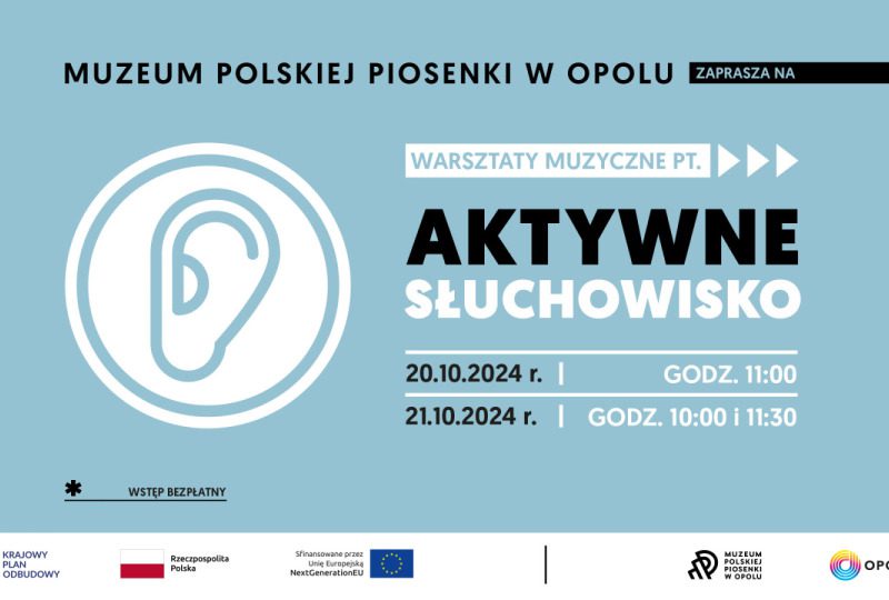 Warsztaty muzyczne "Aktywne słuchowisko" - fotorelacja