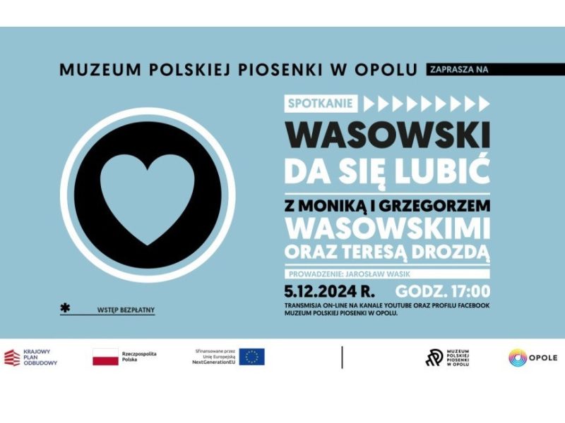 "Wasowski da się lubić" – podsumowanie wyjątkowego wieczoru w Muzeum Polskiej Piosenki w Opolu!