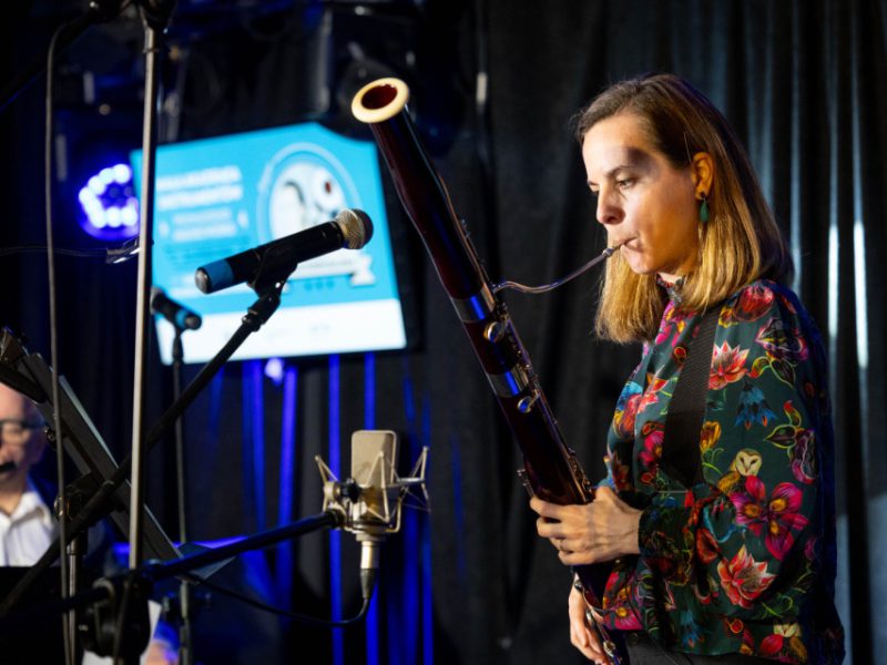 Mała Akademia Instrumentów z Alicją Kieruzalską (fagot), fot. S. Mielnik
