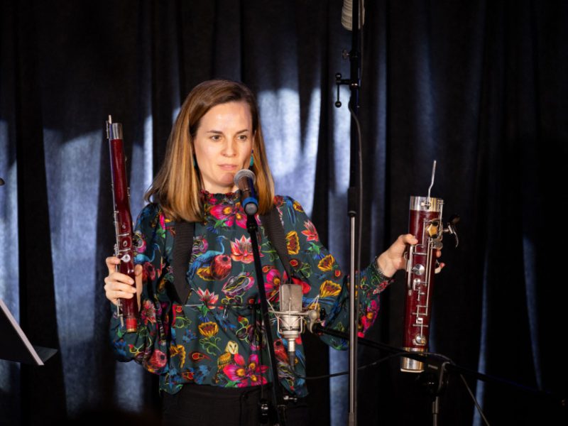 Mała Akademia Instrumentów z Alicją Kieruzalską (fagot), fot. S. Mielnik