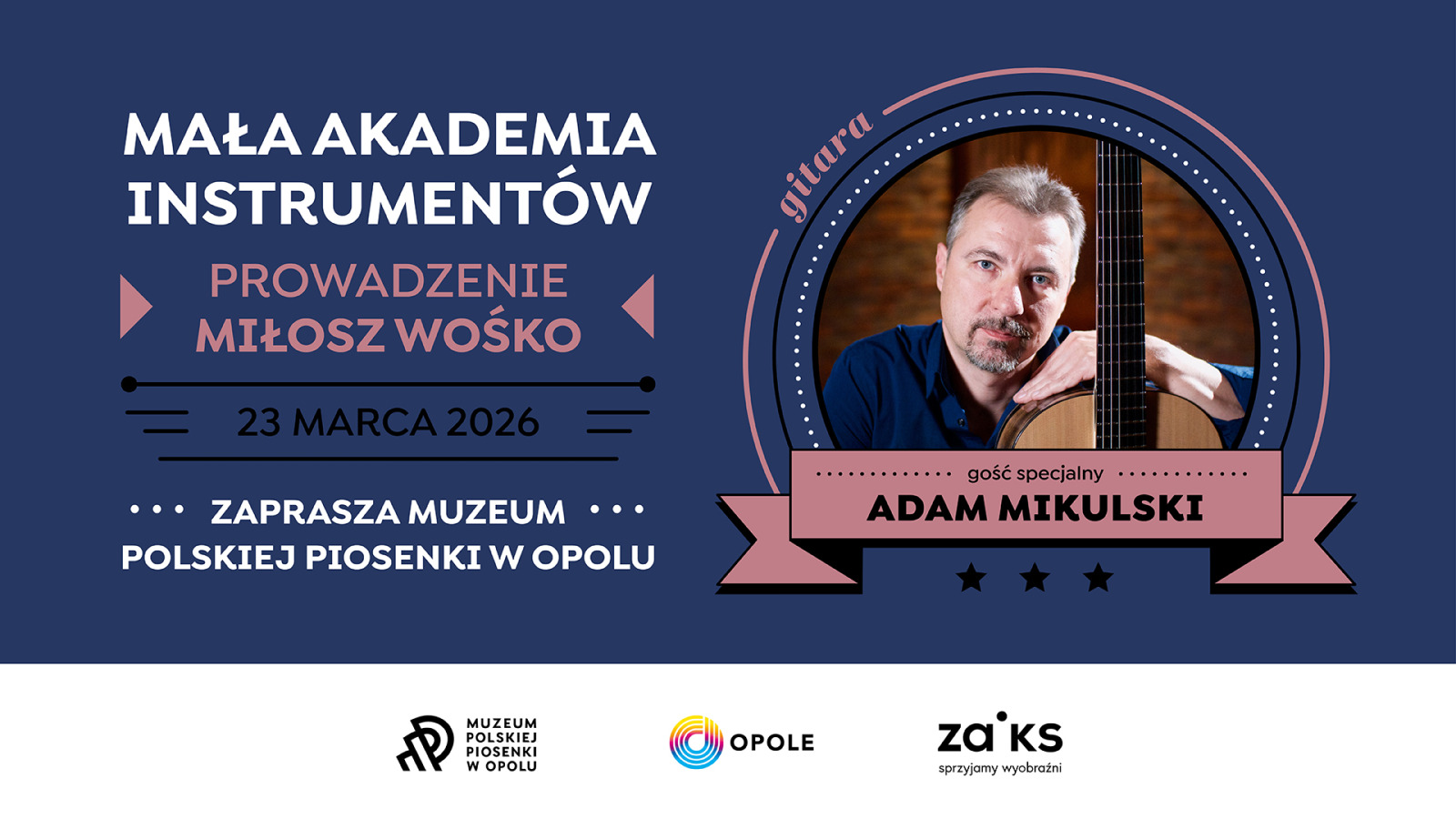 Adam Mikulski w Małej Akademii Instrumentów