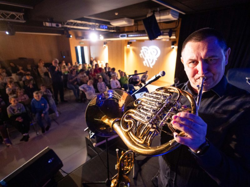 Mała Akademia Instrumentów z udziałem Matusza Felińskiego, fot. S. Mielnik