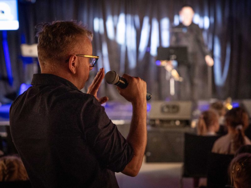 Mała Akademia Instrumentów z udziałem Matusza Felińskiego, fot. S. Mielnik